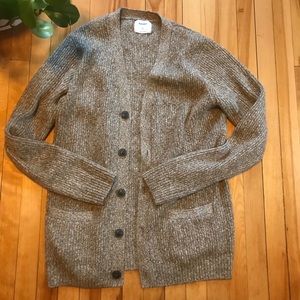 Menswear Brown Cardigan